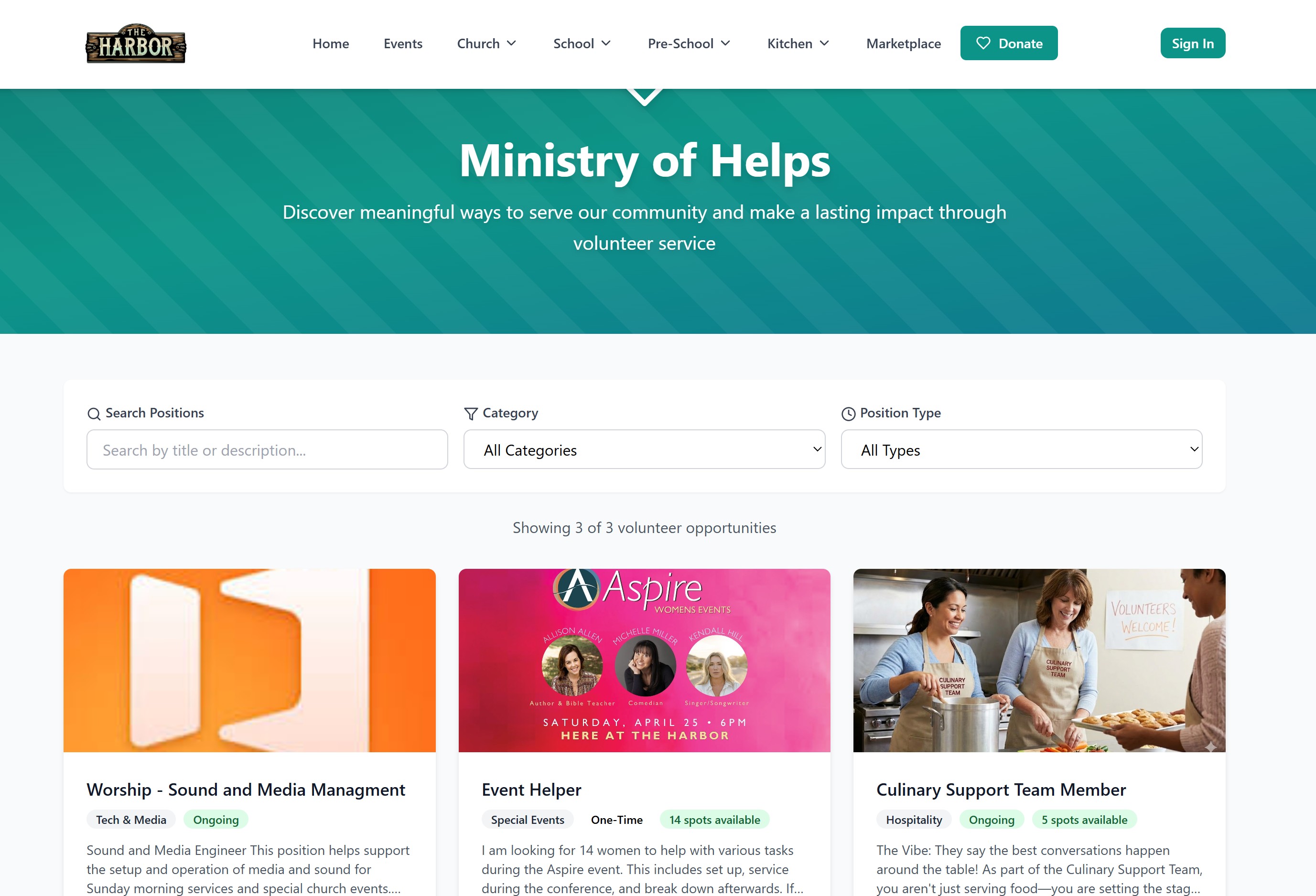 Ministry of Helps